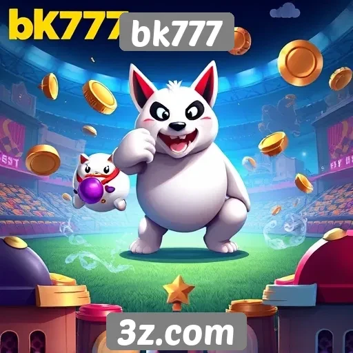 Diversidade de jogos disponíveis no bk777